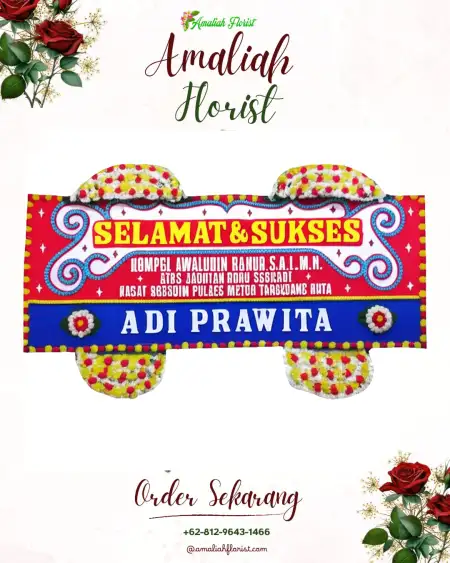 Papan Bunga Ucapan Selamat Lamandau